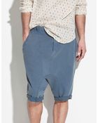 Zara Seamed Bermudas - Lyst