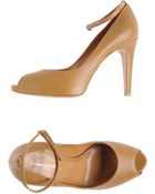 Gianvito Rossi Pumps with Open Toe - Lyst