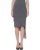 Mm6 By Maison Martin Margiela Knee Length Skirt - Lyst