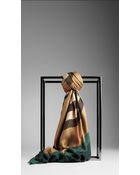 Burberry Haymarket Check Jersey Scarf - Lyst