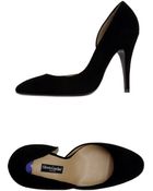 Alberto Guardiani Closedtoe Slipons - Lyst