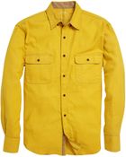 French Connection Timber Twill Shirt - Lyst