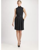 Akris Belted Dress - Lyst
