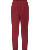 Isabel Marant Ricco Georgette Tapered Pants - Lyst
