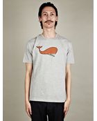 Jil Sander Jil Sander Mens Whale Print T-shirt - Lyst