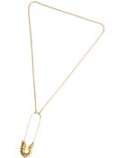 Tom Binns Safety Pin Pendant Gold - Lyst