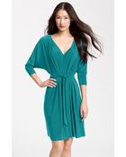 Alex & Ava Dolman Sleeve Jersey Dress - Lyst
