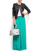 Mango Touch Cocodrile Bowling Bag - Lyst