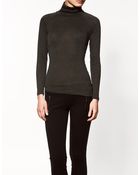 Zara Turtleneck T-shirt - Lyst