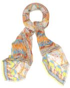 Matthew Williamson Decadent Tile Oversized Scarf - Lyst