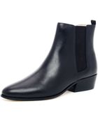 Michael Kors Korsmarden Leather Ankle Boot - Lyst