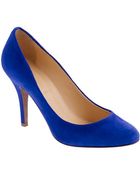 J.Crew Mona Suede Pumps - Lyst