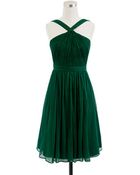 J.Crew Sinclair Dress in Silk Chiffon - Lyst