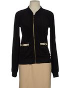 Juicy Couture Zip Sweatshirt - Lyst