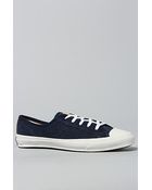 Converse The All Star Trainer Sneaker in Navy - Lyst