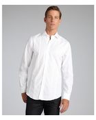 Etro White Tonal Stripe Cotton 'Roxy' Dress Shirt - Lyst