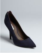 lavender pointed toe heels