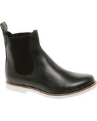 Asos Asos Alibi Leather Chelsea Ankle Boots - Lyst