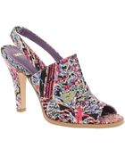 Asos Asos Heartbreak High Heel Mules with Peep Toe - Lyst