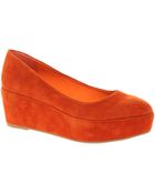 Asos Asos Vera Pointed Flatform Shoes - Lyst