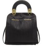 Asos Metal Hinge Handheld Bag - Lyst