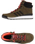 Adidas Hightop Trainers - Lyst