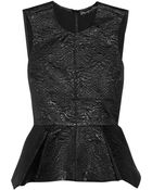 Elizabeth And James Yumi Metallic Brocade Top - Lyst