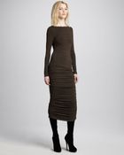 Alice + Olivia Camille Ruchskirt Dress - Lyst