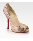 Christian Louboutin Marilyn Water-snake Pumps - Lyst