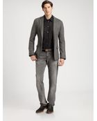 Dolce & Gabbana Two Button Tweed Blazer - Lyst