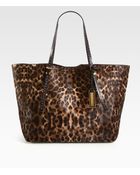 Michael Kors Haircalf Tote - Lyst