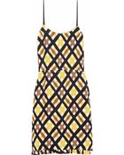 Marni Aviary Printed Crepe Dress - Lyst