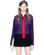 Acne Studios Shining Ggt Purple - Lyst