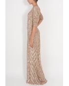 Elie Saab Three Quarter Sleeves Gown - Lyst