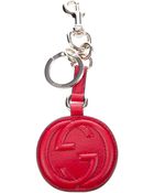 Gucci Leather Key Chain Cellarius - Lyst