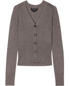 Burberry Prorsum Cashmere Cardigan - Lyst