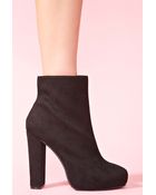 Nasty Gal Vamp Platform Boot - Lyst