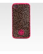 Tory Burch Animal Print Soft Case For Iphone - Lyst
