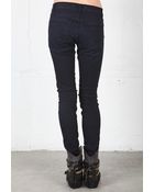 J Brand Zoey Mid Rise Triple Zip Skinny in York - Lyst