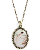 ModCloth To The Pointe Necklace - Lyst
