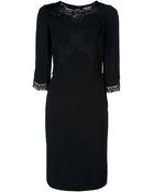Dolce & Gabbana Lace Detailed Dress - Lyst