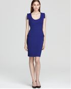 French Connection Peplum Dress Reigning - Lyst