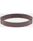 MICHAEL Michael Kors Hinged Buckle Bangle - Lyst