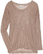 Kain Aire Open Knit Linen Blend Sweater - Lyst