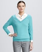 Kate Spade Drew V-neck Sweater - Lyst