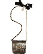 Lanvin Happy Mini Pop Python Bag - Lyst