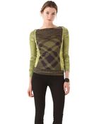 M Missoni Space Dye Intarsia Sweater - Lyst