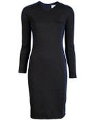 3.1 Phillip Lim Long Sleeved Shadow Dress - Lyst