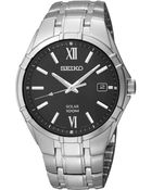 Seiko Men'S Solar Stainless Steel Bracelet 38Mm Sne215 - Lyst