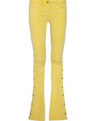 Balmain Low-Rise Flared Jeans - Lyst